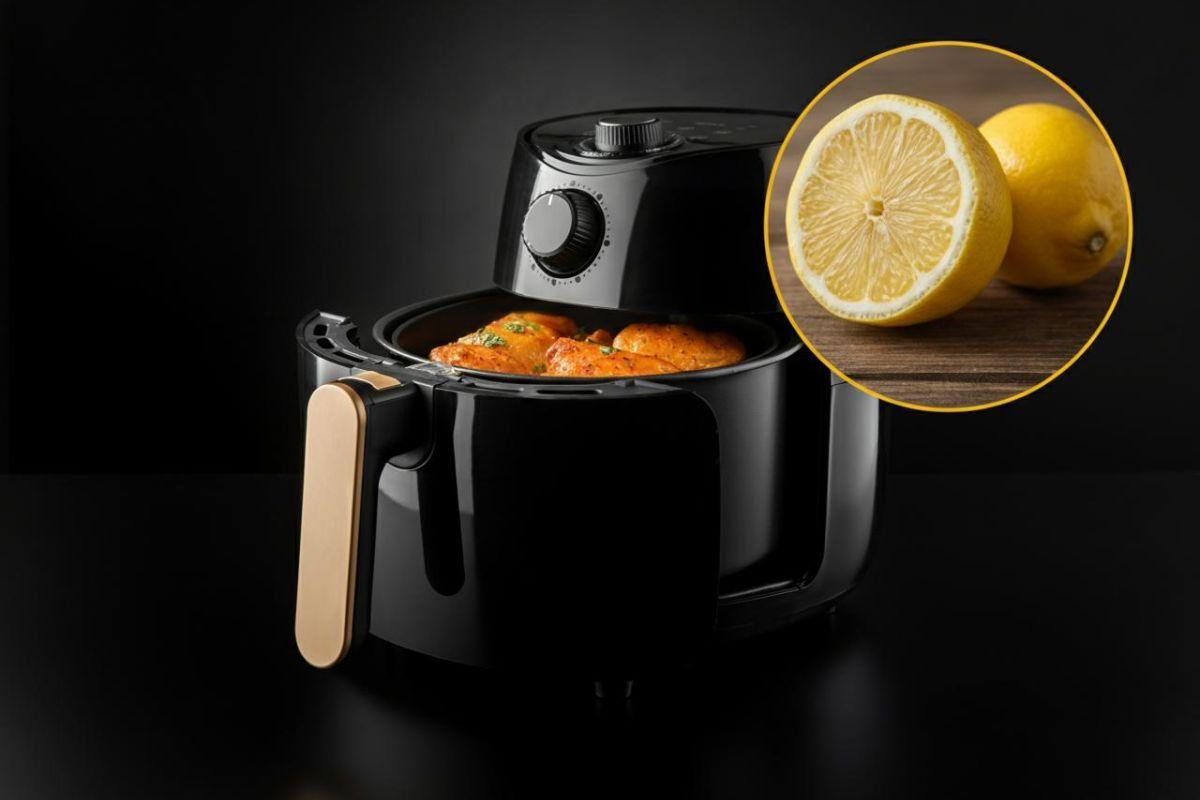 Limone, trucco friggitrice ad aria