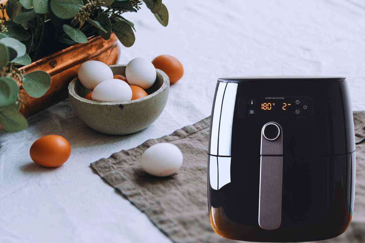 cuocere le uova nella friggitrice ad aria