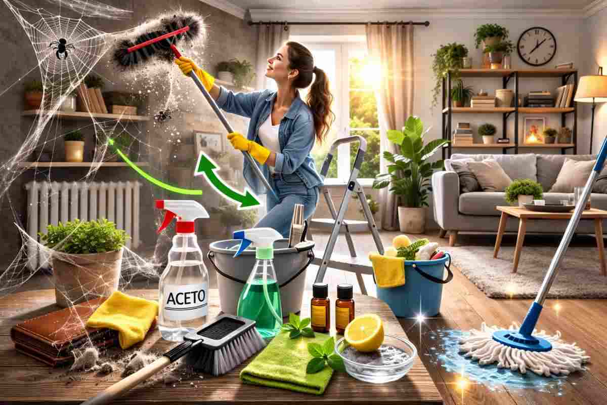 Ragnatele, un incubo sconfitto in 10 mosse: mai più effetto trascurato in casaRagnatele, un incubo sconfitto in 10 mosse: mai più effetto trascurato in casa