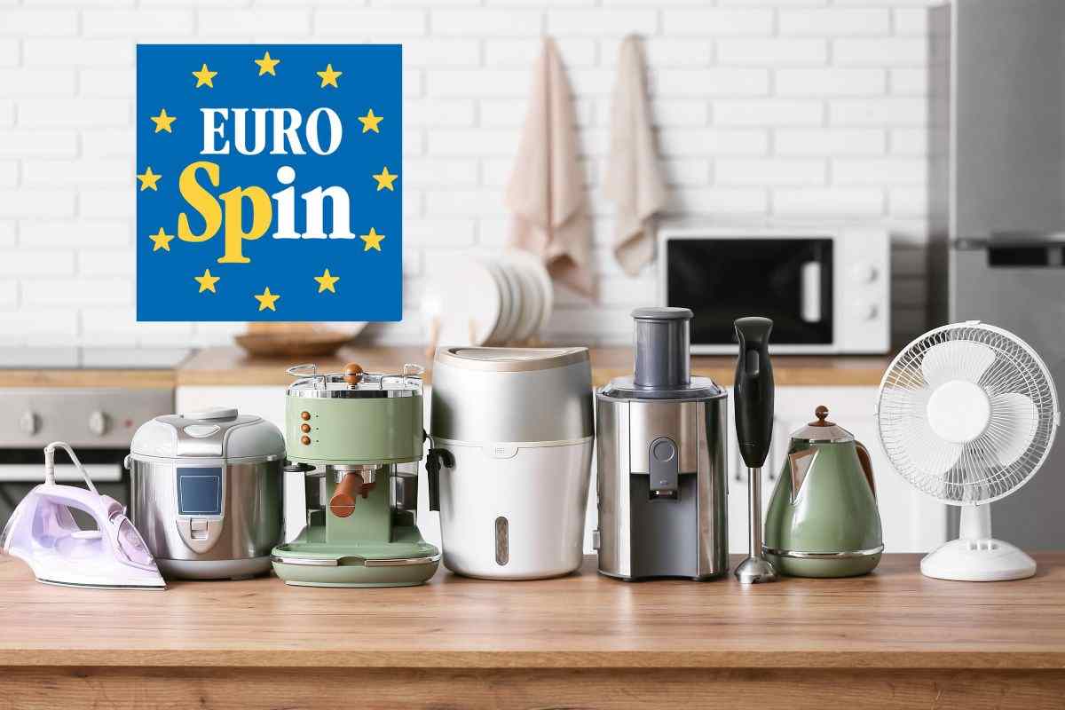 cucina piccoli elettrodomestici offerta eurospin
