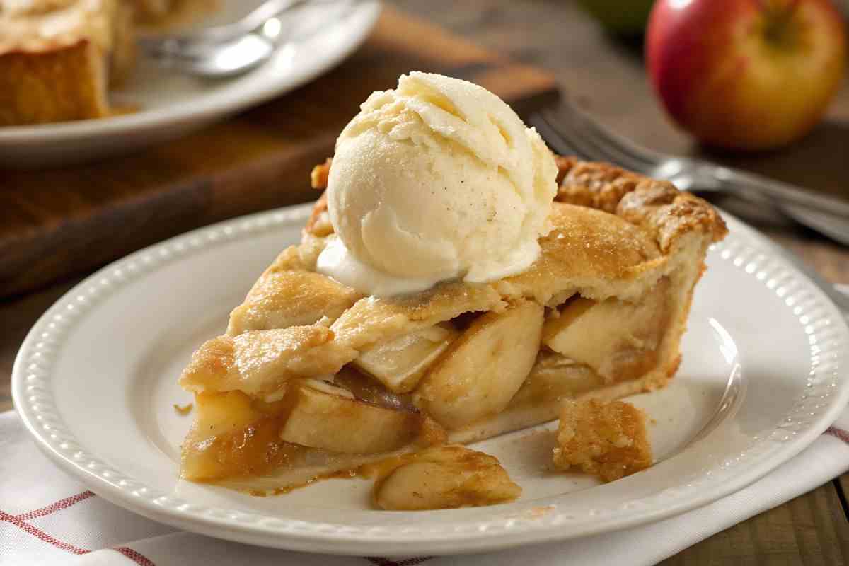 torta alle mele morbida con crema pasticcera