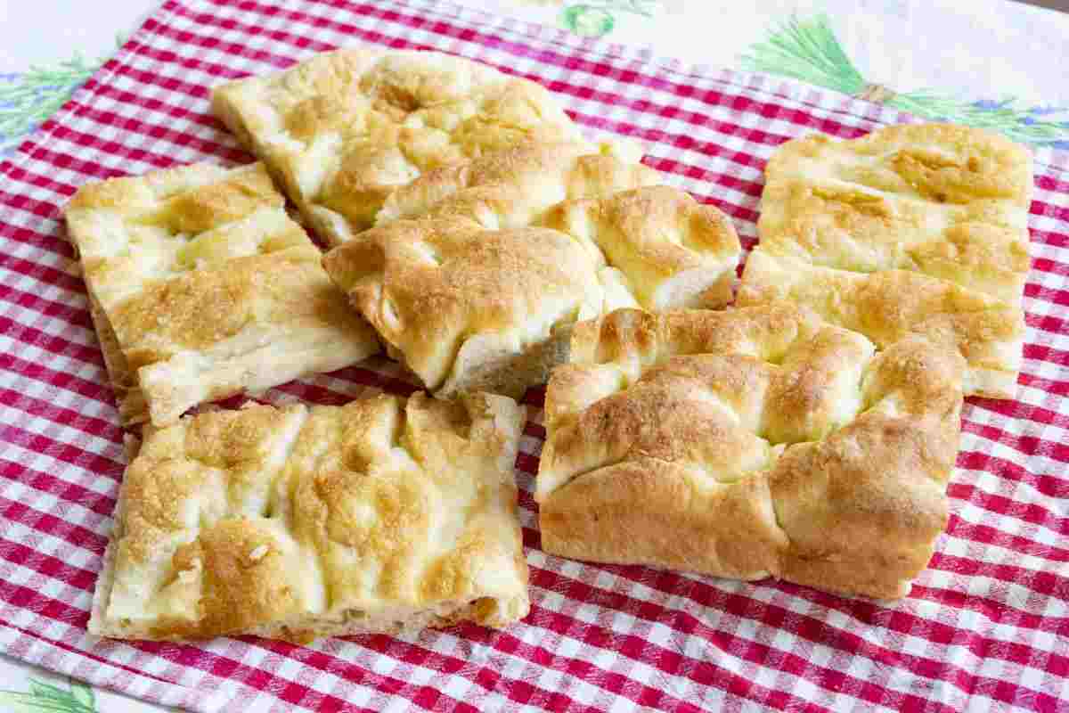 ricetta focaccia genovese