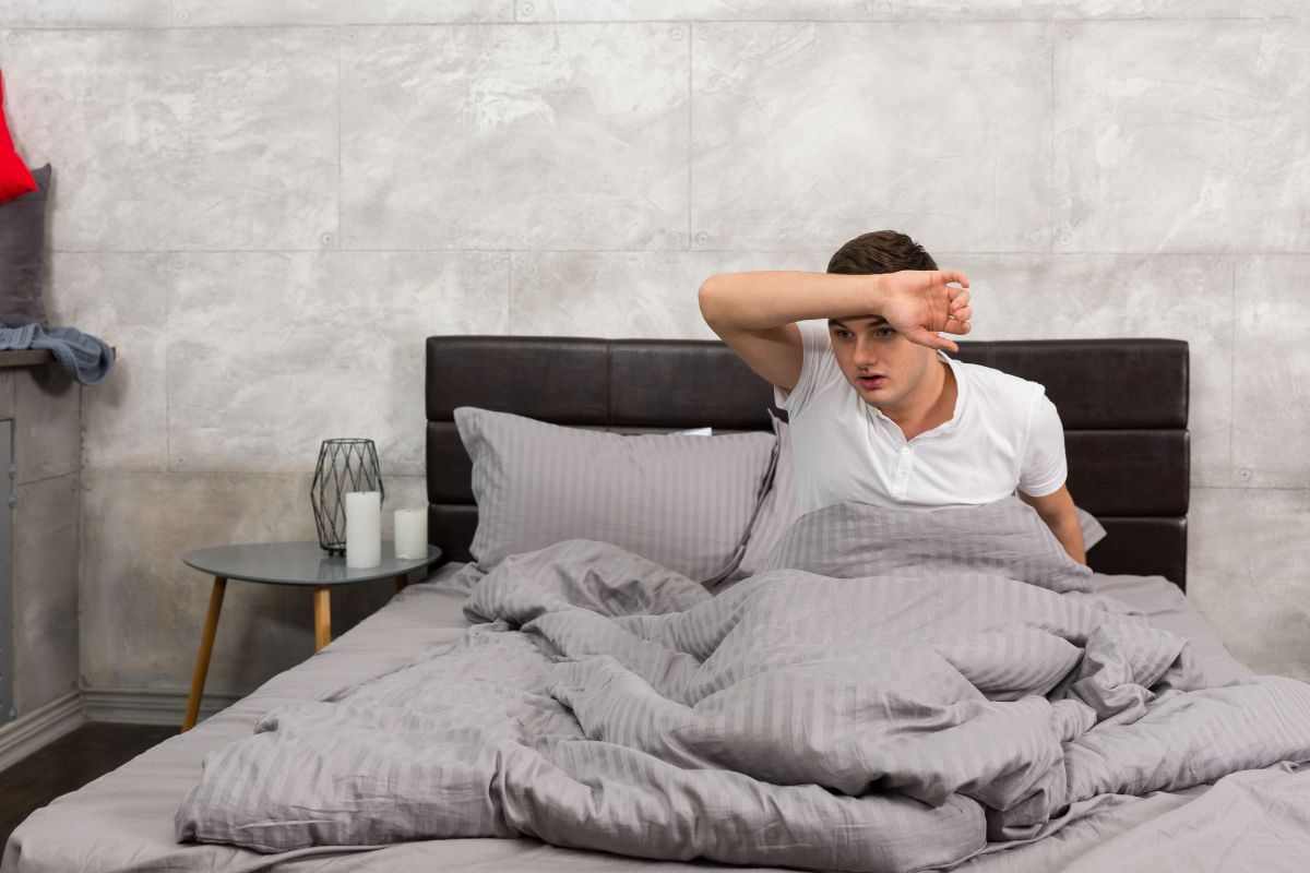 la fibra contro il sudore notturno